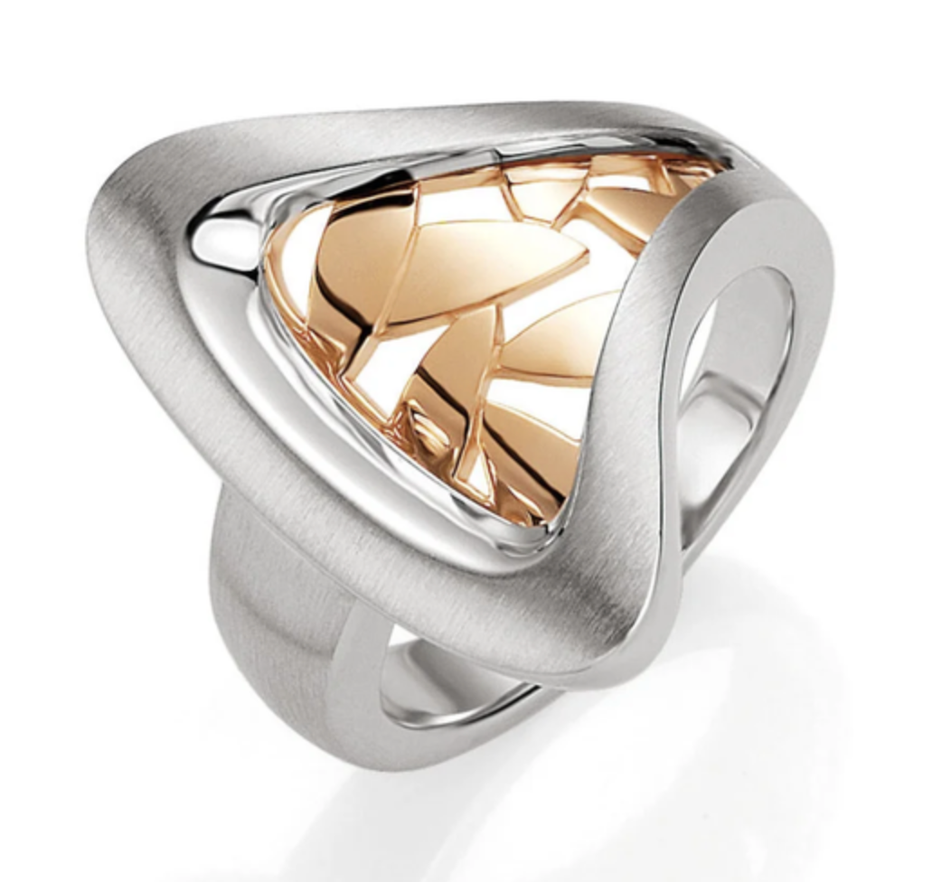 Breuning Leaf Design Filigree Ring