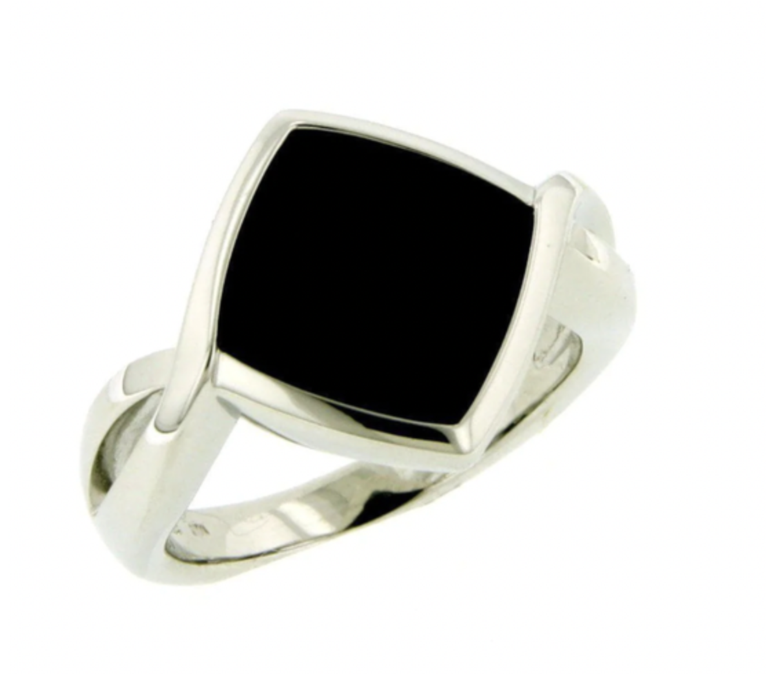 Breuning Black Onyx Ring